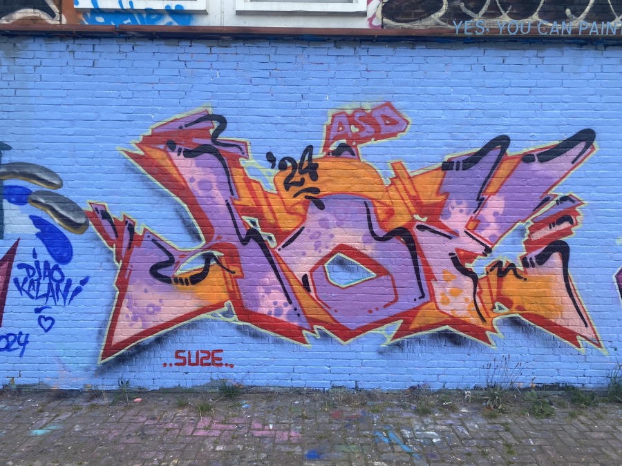 joe, ndsm, graffiti, amsterdam